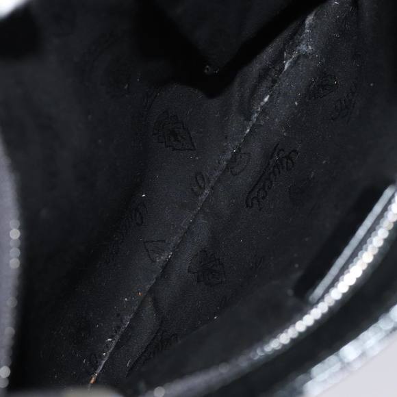 GUCCI GG implementation Shoulder Bag Silver Black 201538 Auth ki4758A - Picture 10 of 16